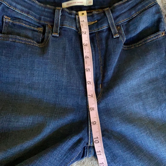 Levi's high rise skinny jeans size 29 - Picture 11 of 15